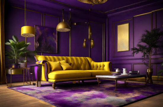 close up view, living room,with luxury things, wall colour is ye